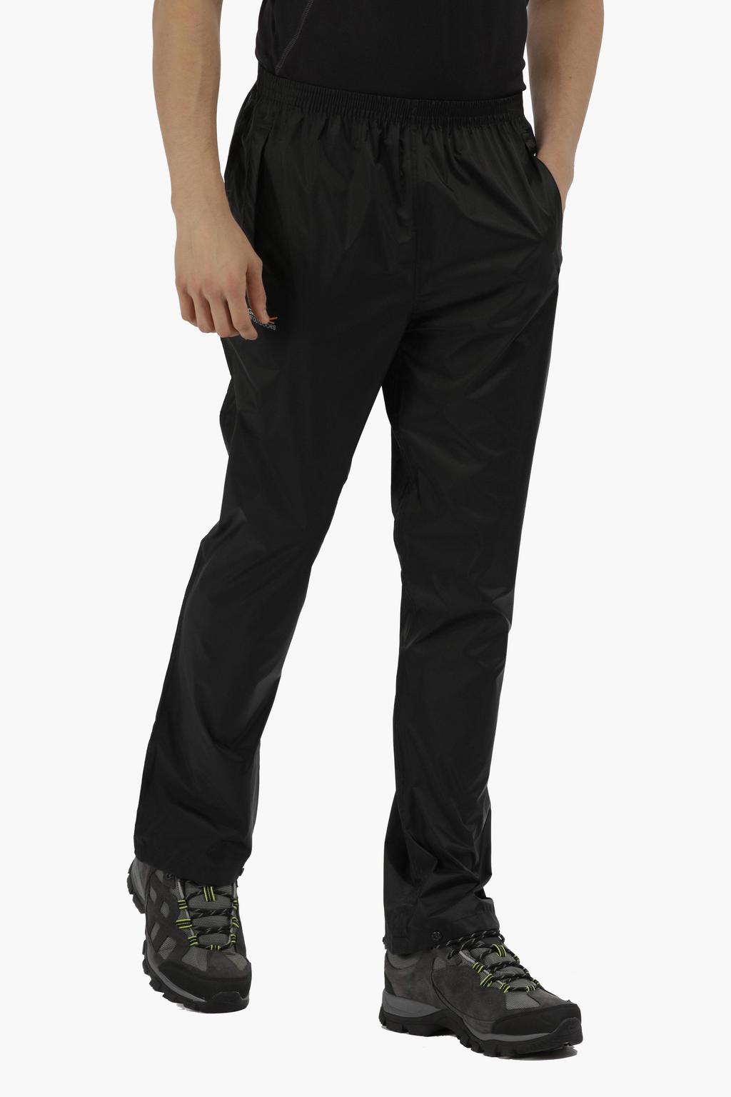 Regatta regenbroek Pack It Overtrousers zwart
