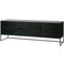 WOOOD WOOOD Silas Tv Meubel - Essen - Blacknight - 60x180x44