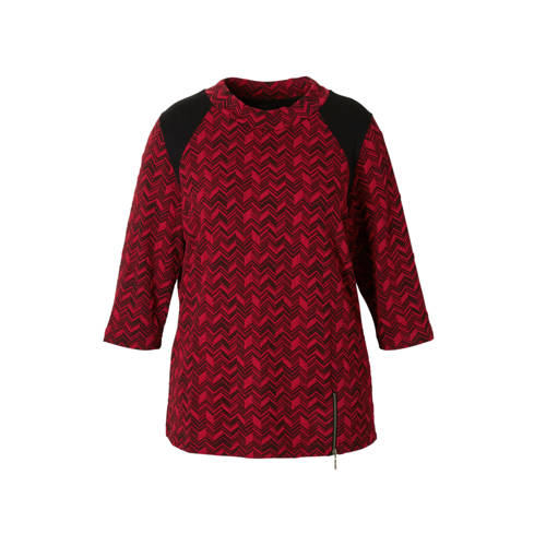 Choise Top Met Print Rood choise kopen in de aanbieding
