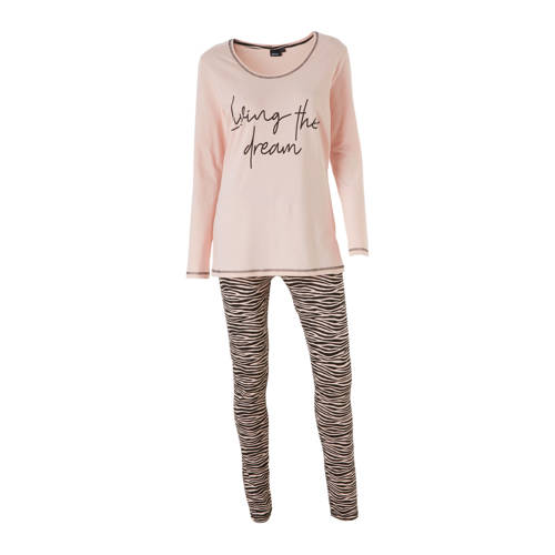 Whkmps Own Pyjama Met Zebra Print Rozezwart whkmps own kopen in de aanbieding Whkmps Own Pyjama Met Zebra Print Rozezwart whkmps own kopen in de aanbieding