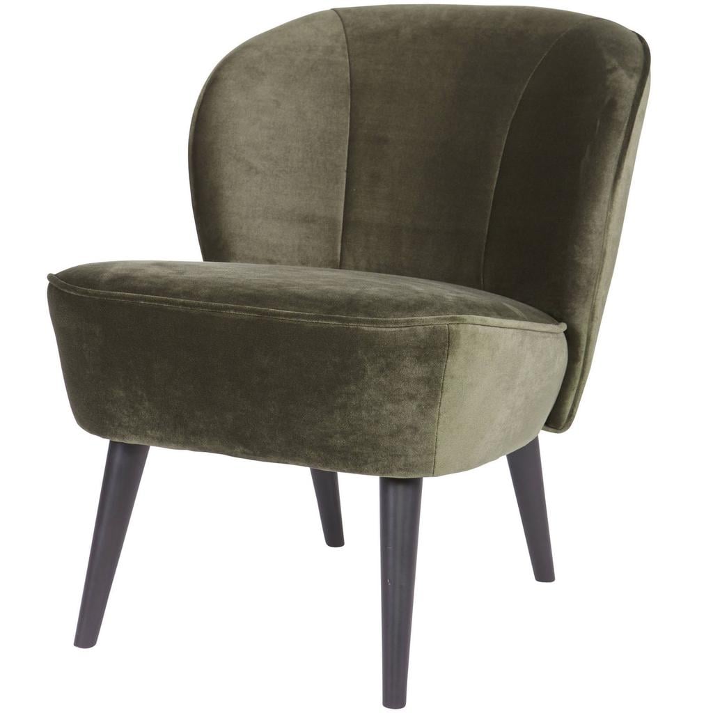 WOOOD Fauteuil Sara - Polyester - Naturel - 71x59x70