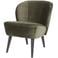 WOOOD WOOOD Sara Fauteuil - Velvet - Oud Roze - 59x71x70