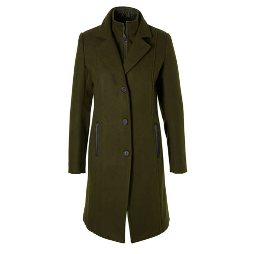 Whkmps Own Coat Met Wol En Dubbele Kraag En Sluiting whkmps own kopen in de aanbieding Whkmps Own Coat Met Wol En Dubbele Kraag En Sluiting whkmps own kopen in de aanbieding