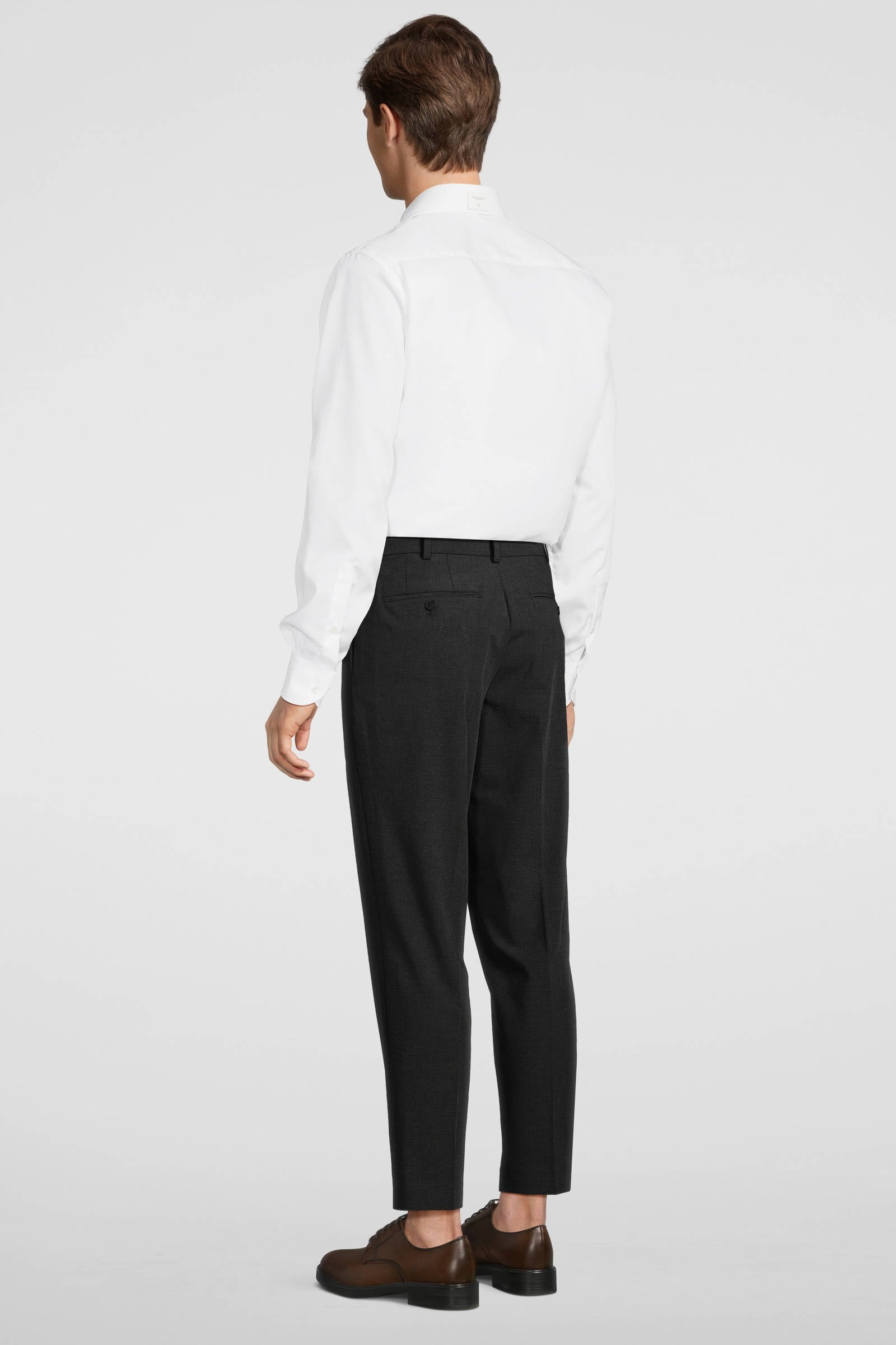 wit overhemd heren slim fit