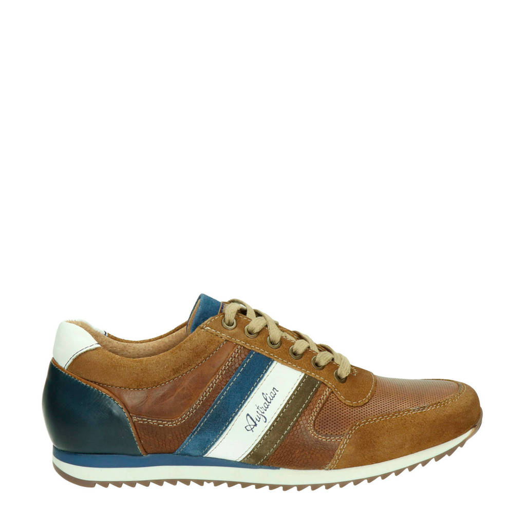 Met Cornwell Strepen Australian Leren Sneakers zXAwnTtq