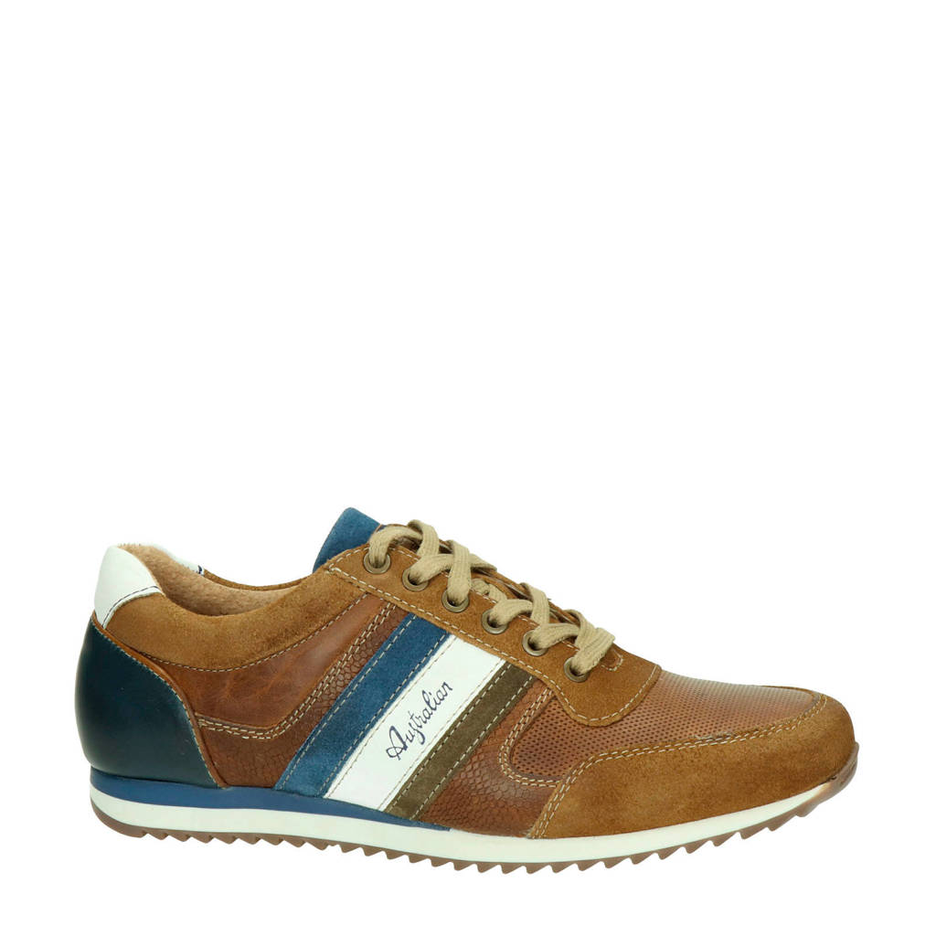 Met Cornwell Strepen Australian Leren Sneakers zXAwnTtq