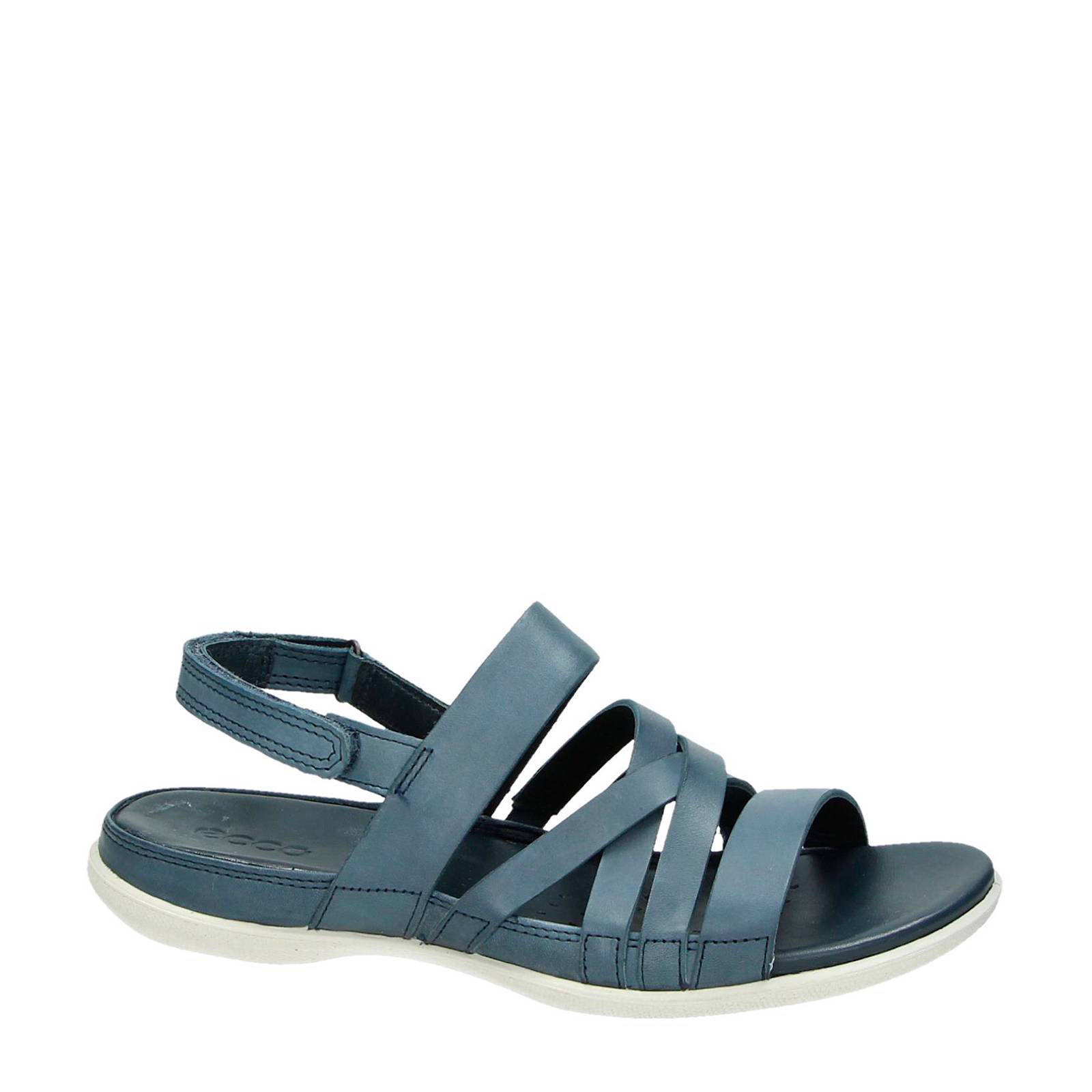 Ecco Flash leren sandalen | wehkamp