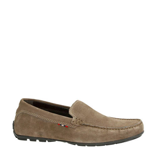 Nelson Suede Mocassins Taupe nelson kopen in de aanbieding