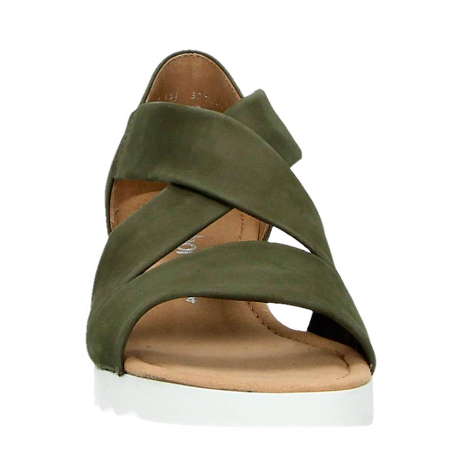 Gabor suède sandalen | wehkamp