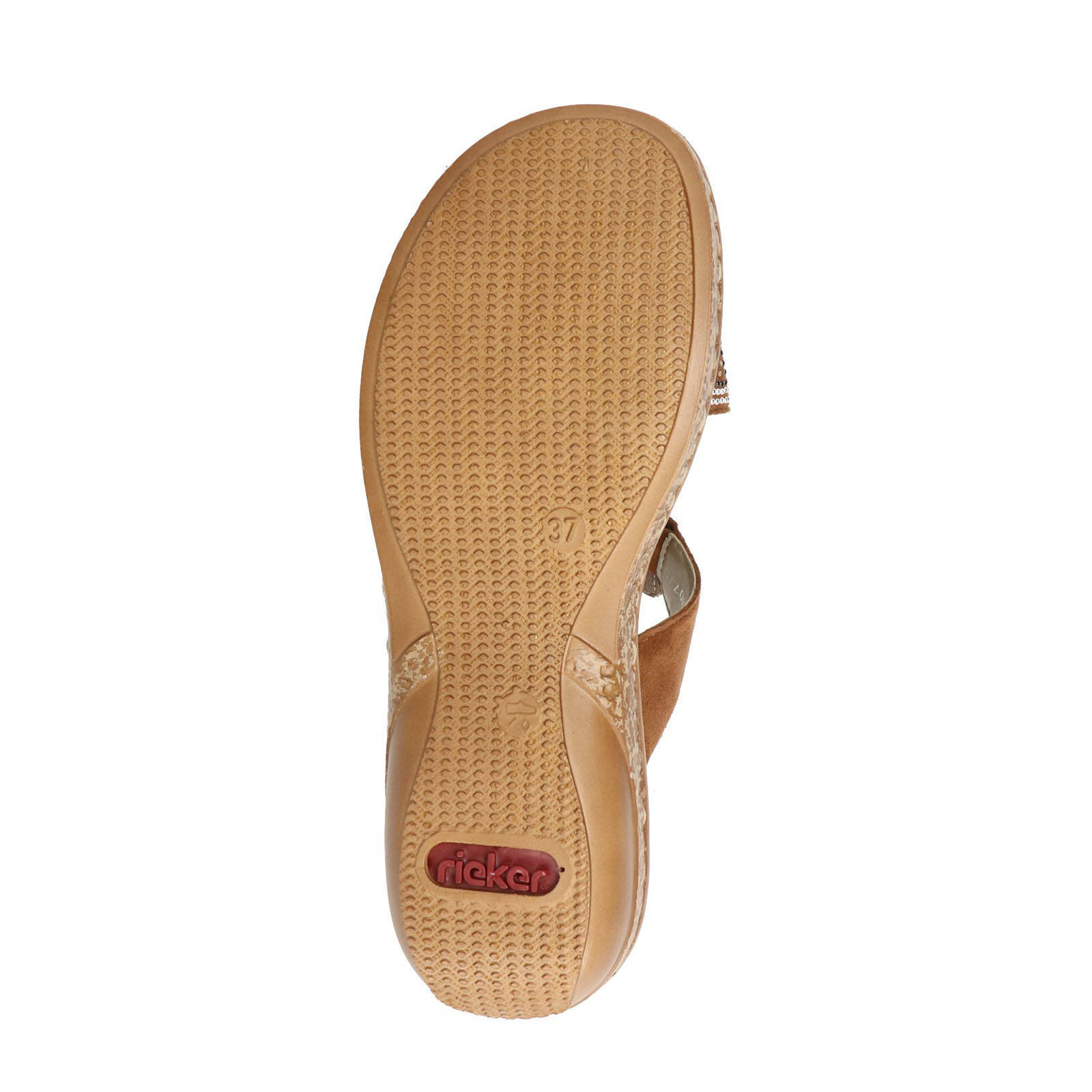 Rieker slippers cognac | wehkamp
