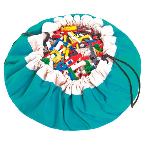 Playgo Opbergzak Turquoise playgo kopen in de aanbieding