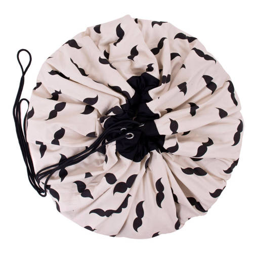 Playgo Mister Moustache Opbergzak playgo kopen in de aanbieding