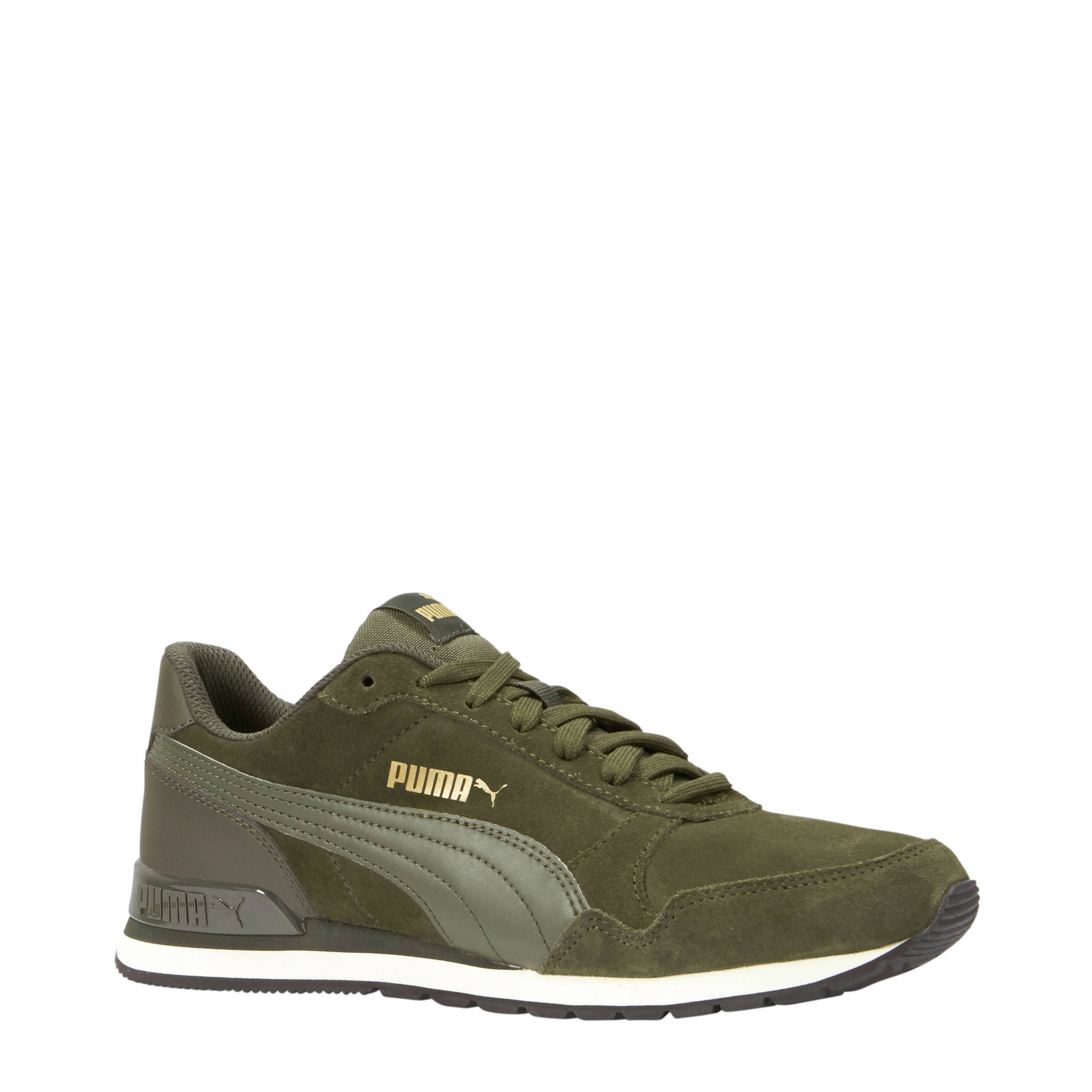 Puma ST Runner V2 SD sneakers donkergroen | wehkamp Puma ST Runner V2 SD sneakers donkergroen | wehkamp