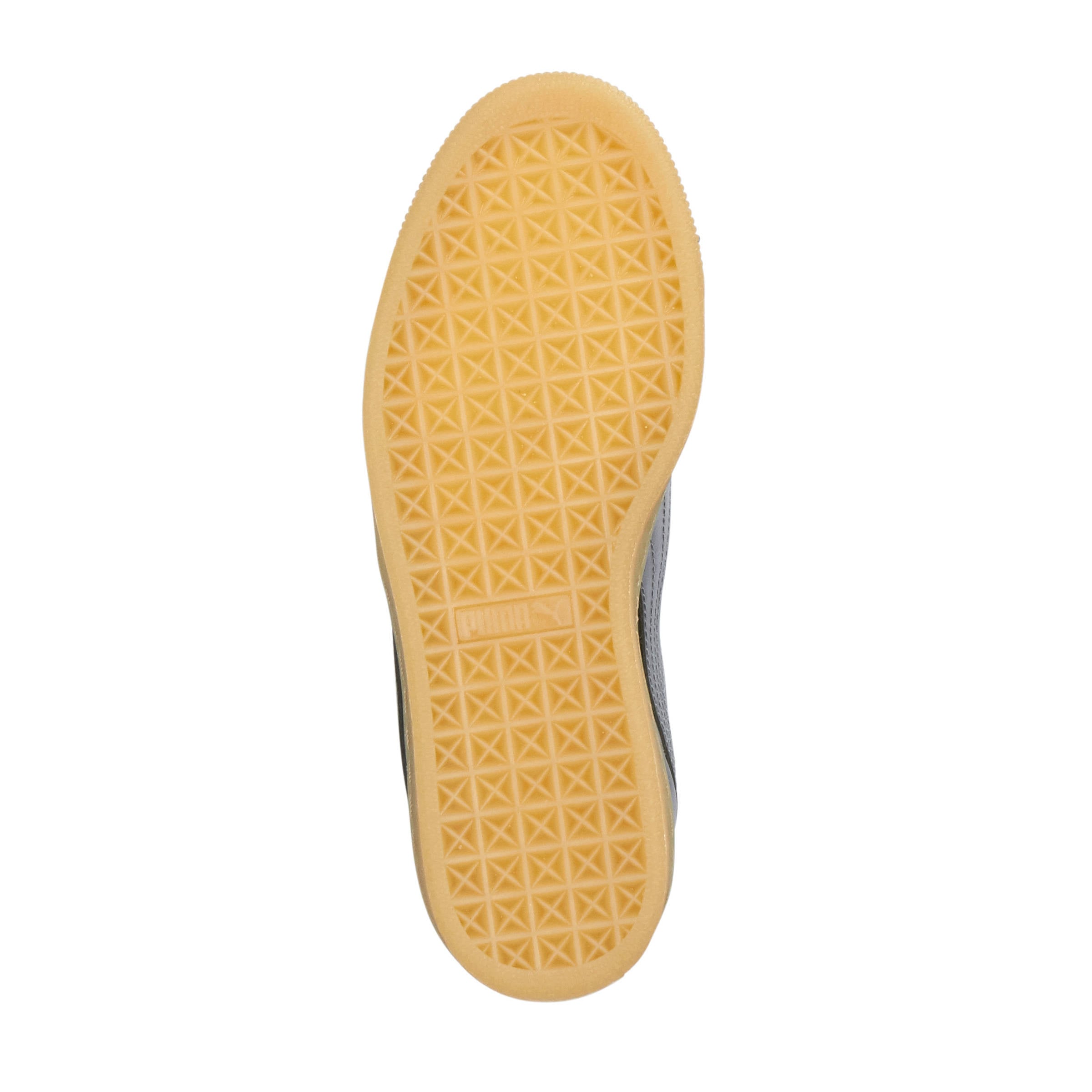 puma basket heart metallic