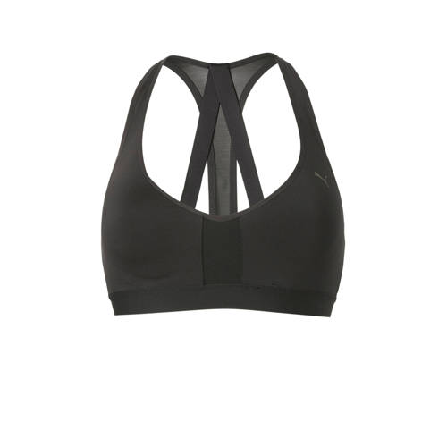 Puma Sportbh Zwart puma kopen in de aanbieding