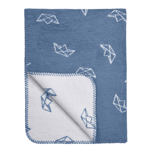 Meyco Boat Wiegdeken 75X100 Cm Witjeans meyco kopen in de aanbieding Meyco Boat Wiegdeken 75X100 Cm Witjeans meyco kopen in de aanbieding