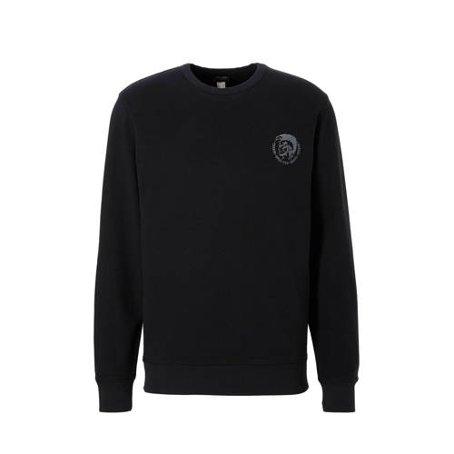 Diesel Sweater Zwart diesel kopen in de aanbieding