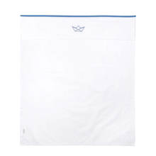 Boat ledikantlaken 100x150 cm wit/jeans