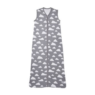 Little clouds baby slaapzak zomer 90 cm grijs