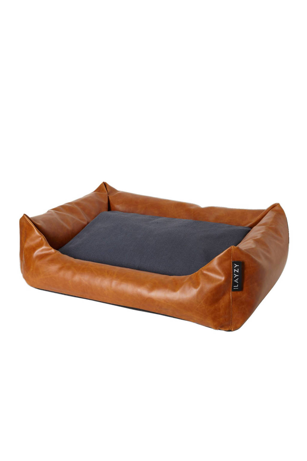 Layzy honden/kattenmand, Bruin/blauw