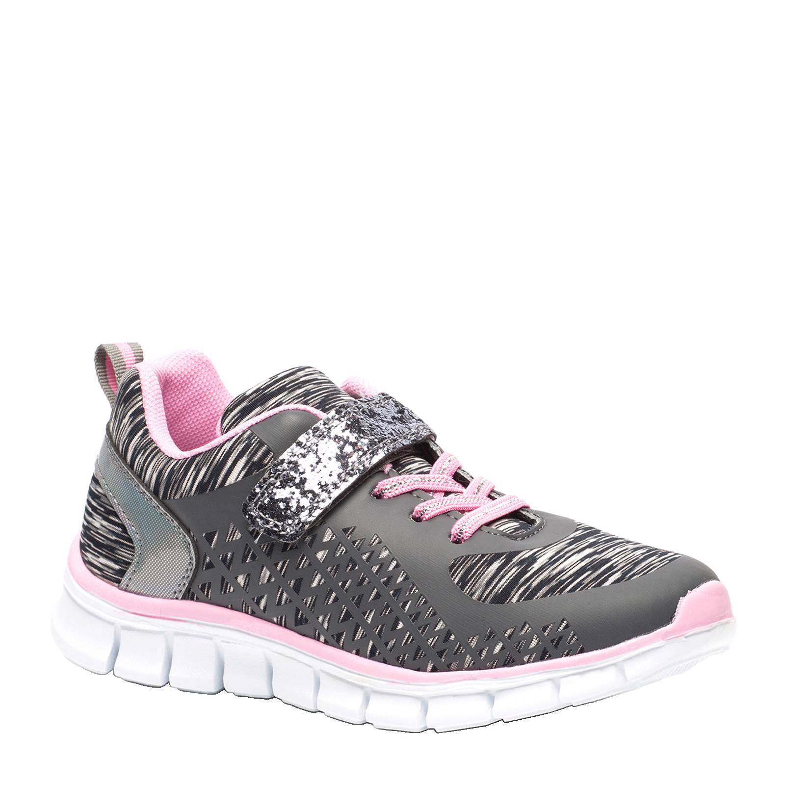 Scapino Blue Box dad sneakers zwart/panterprint - Schoenen.nl