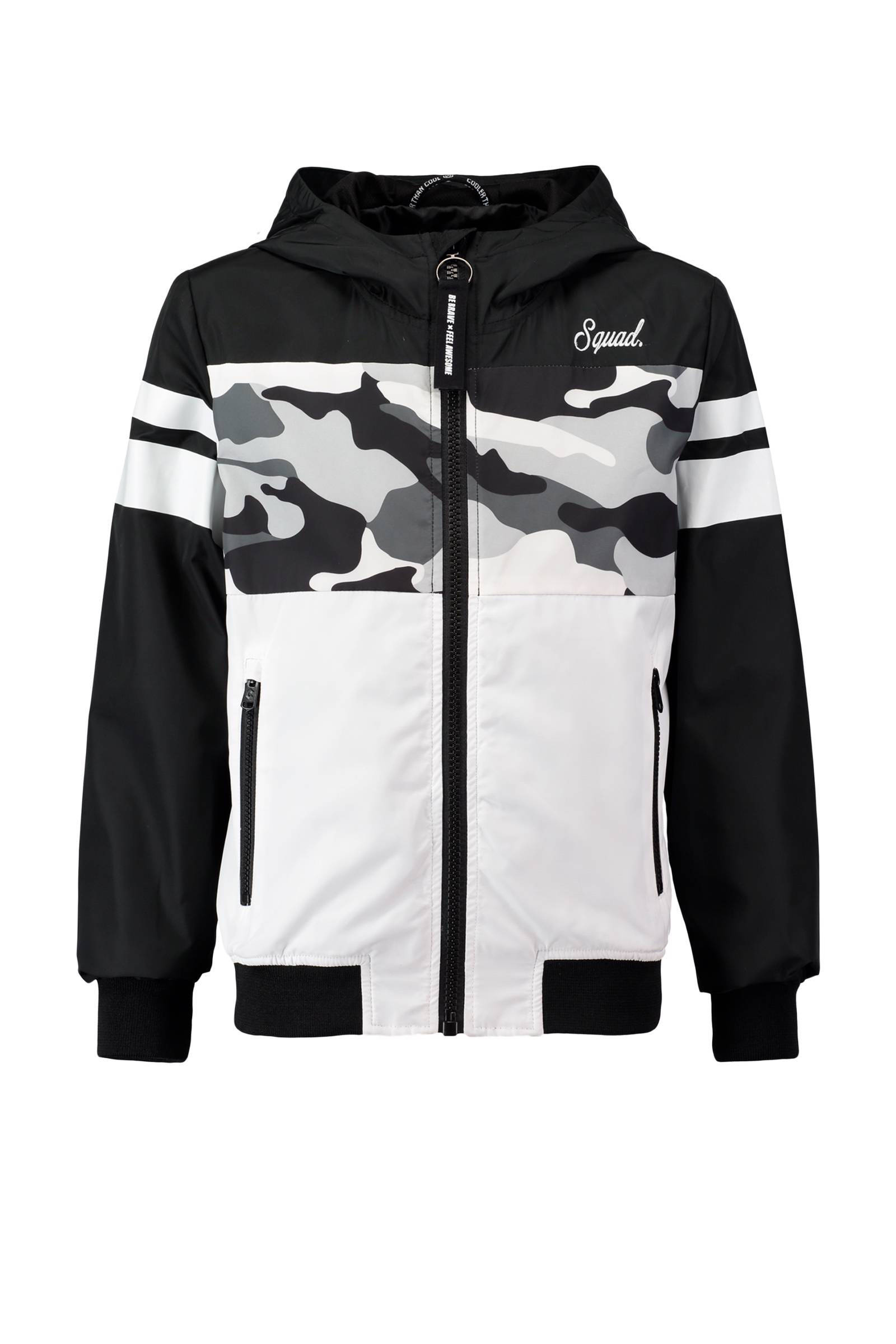 zomerjas met camouflage print zomerjas met camouflage print