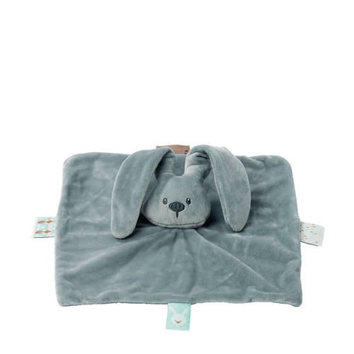 Nattou Lapidou Vierkant Groen Knuffeldoekje nattou kopen in de aanbieding