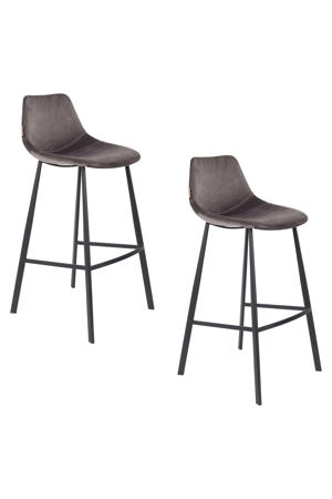 Franky Velvet barkruk (set van 2) 