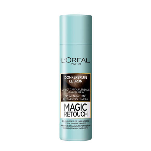 Loreal Paris Coloration Magic Retouch 2 Donkerbruin Uitgroei Camoufleerspray 150Ml loreal kopen in de aanbieding Loreal Paris Coloration Magic Retouch 2 Donkerbruin Uitgroei Camoufleerspray 150Ml loreal kopen in de aanbieding