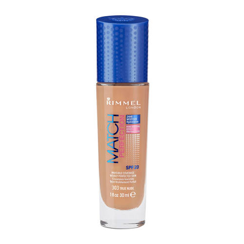 Rimmel London Match Perfection Foundation 303 True Nude rimmel london kopen in de aanbieding