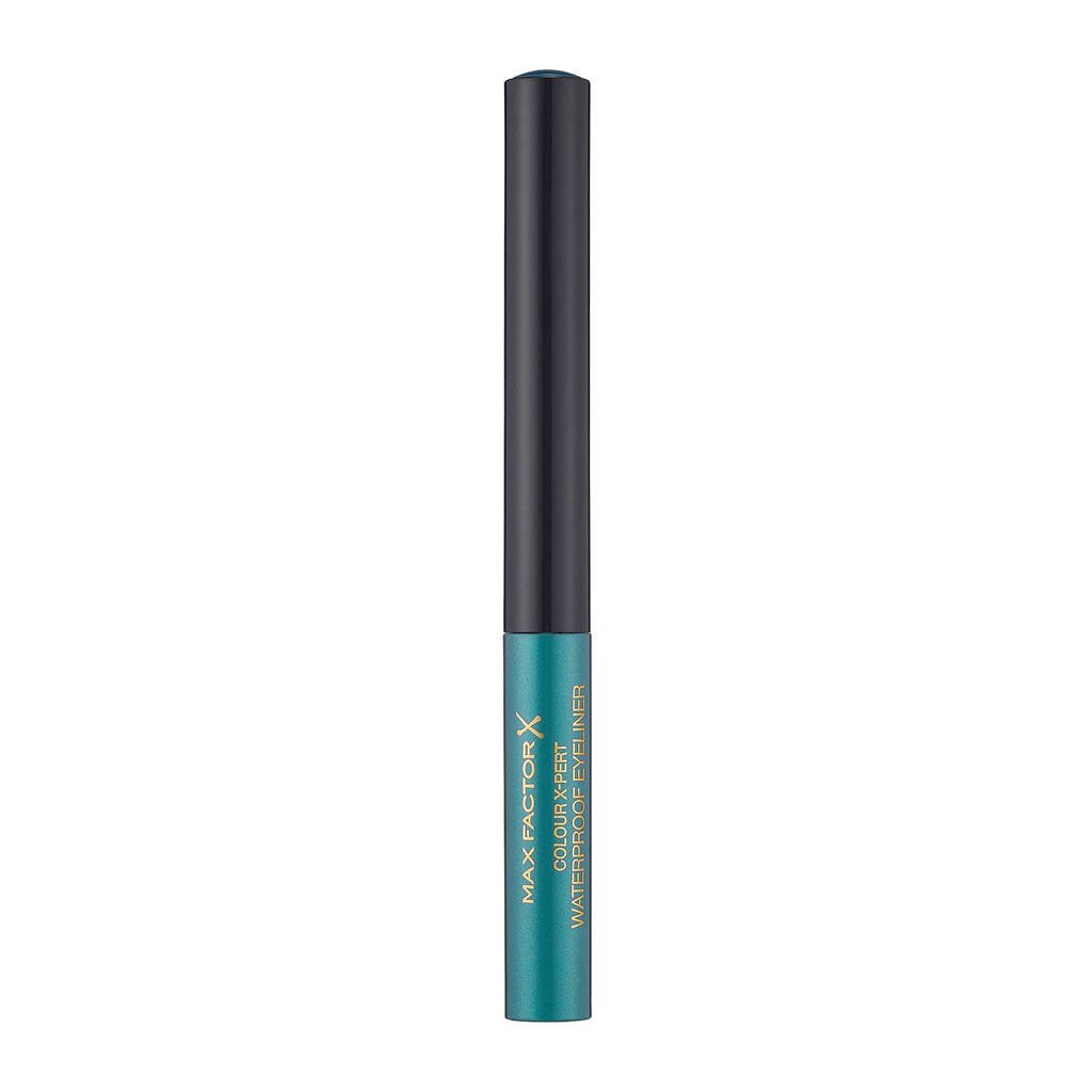 Max Factor Colour Expert waterproof eyeliner - metallic turquoise, 04 Metallic Turquoise