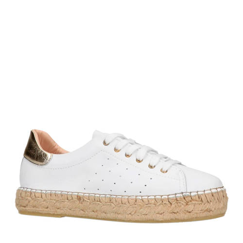 Manfield Leren Espadrilles manfield kopen in de aanbieding Manfield Leren Espadrilles manfield kopen in de aanbieding