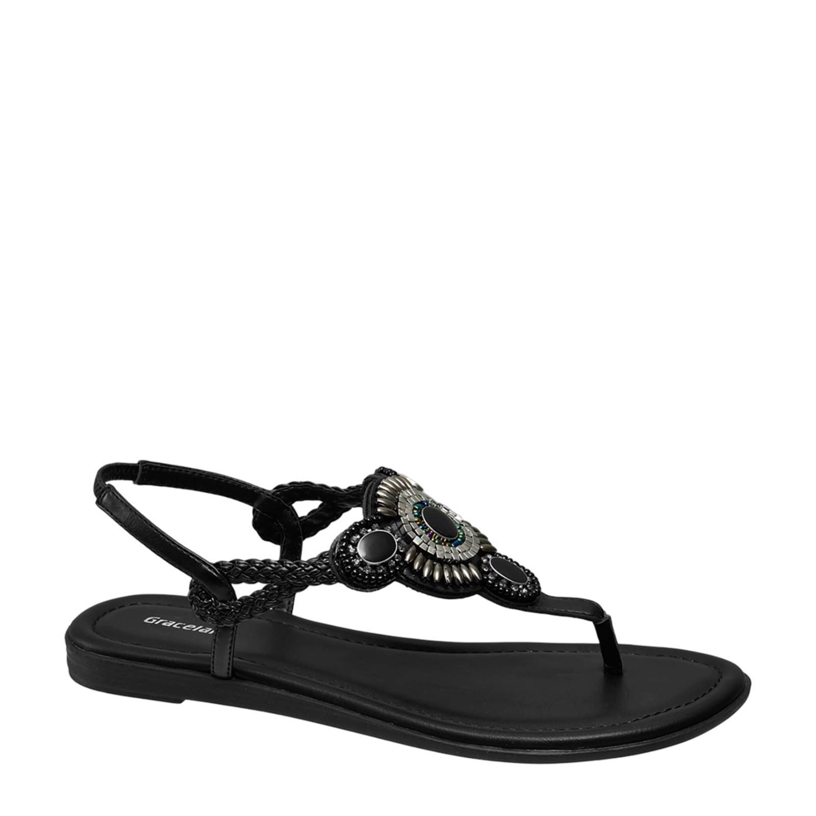sandalette van haren