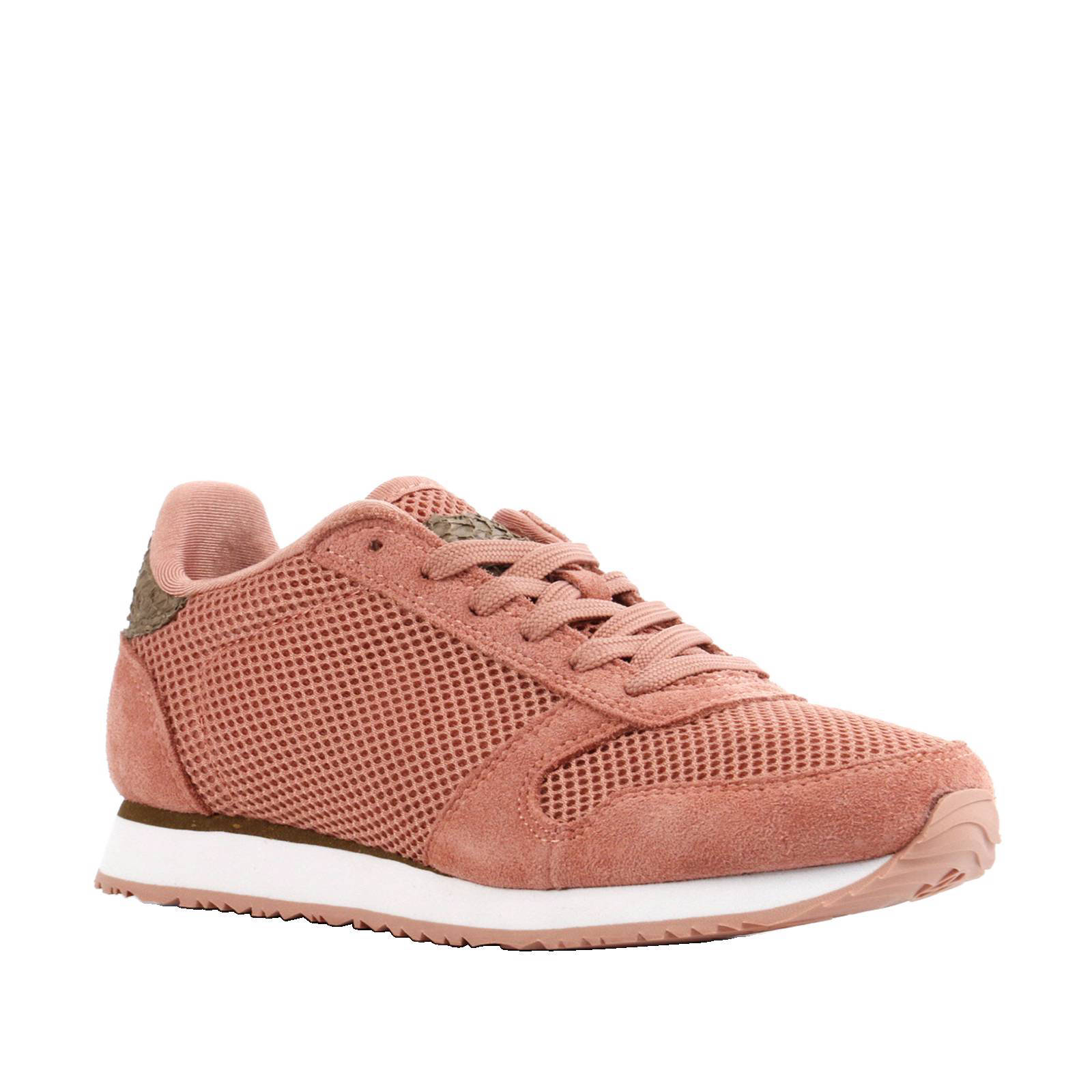 Woden Ydun Mesh NS sneakers met suède | wehkamp