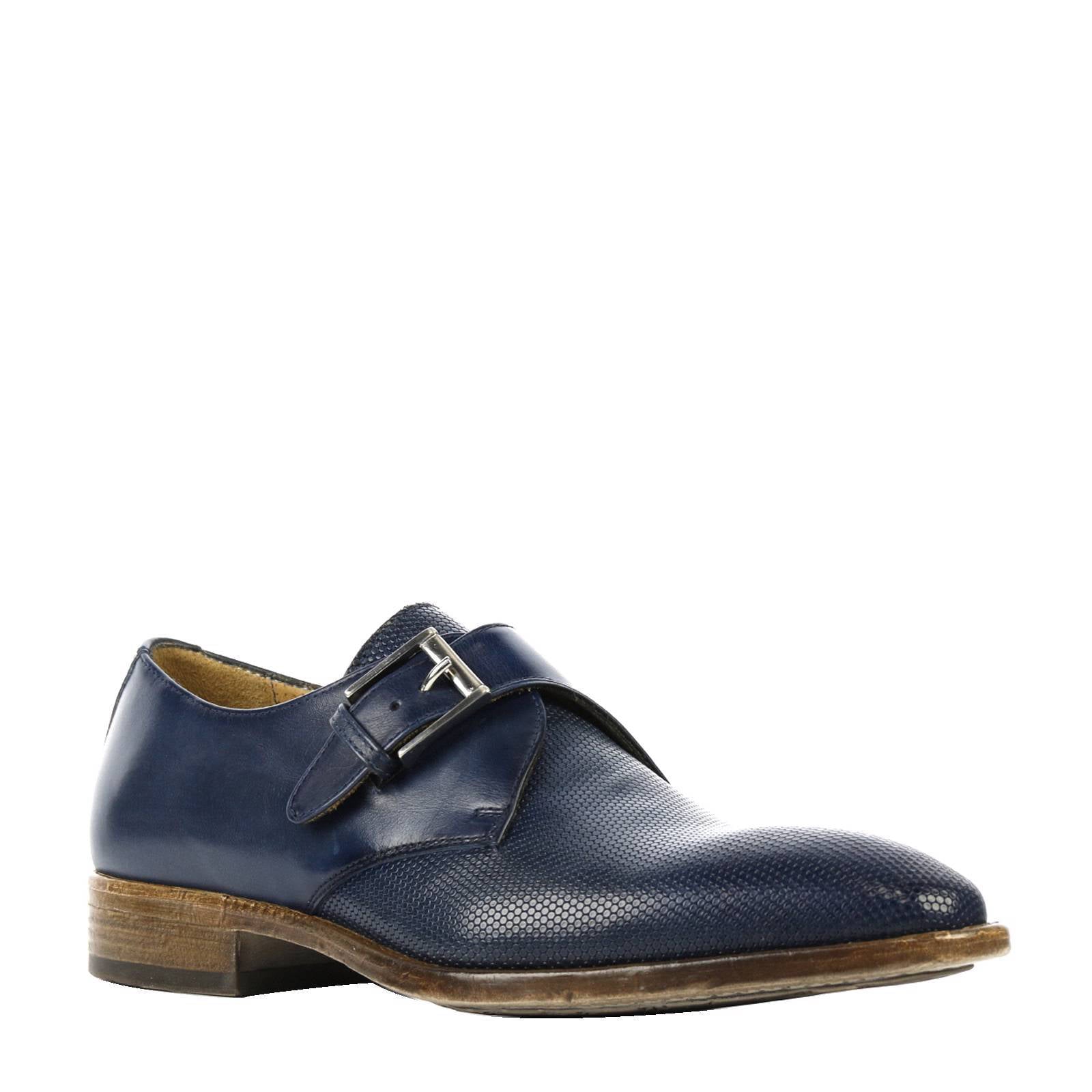 Giorgio 1958 leren gespschoenen | wehkamp