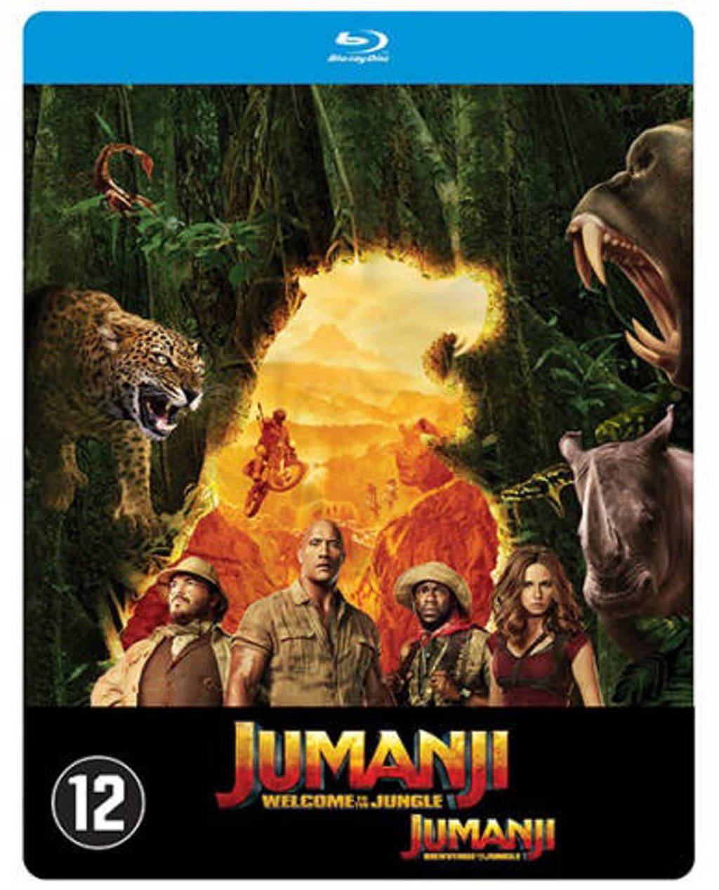 Jumanji - Welcome to the jungle (Steelbook) (Blu-ray)