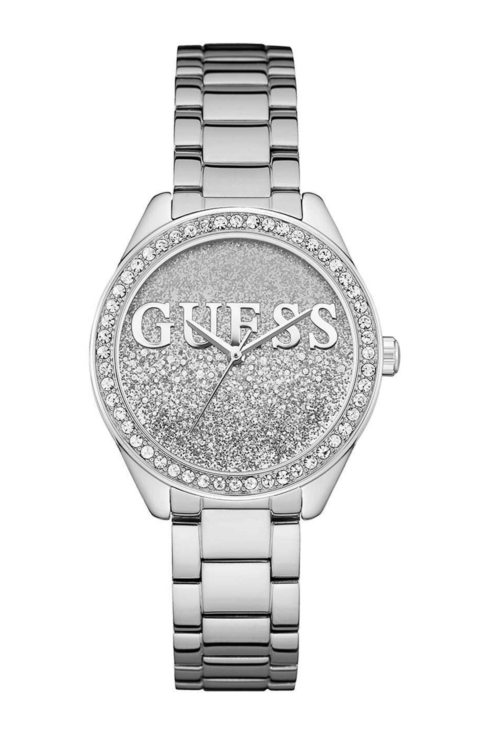 guess horloge zilver
