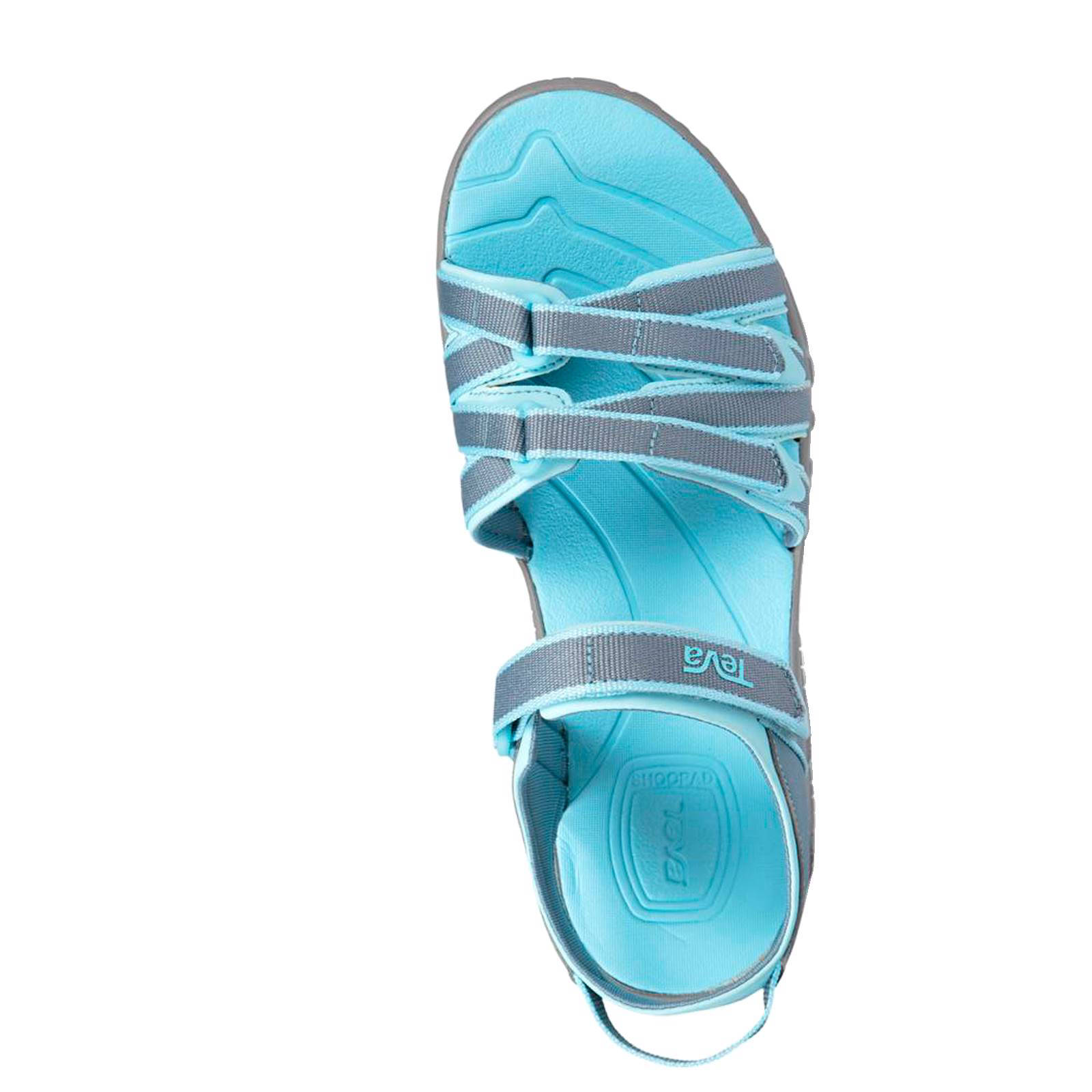 Teva Tirra outdoor sandalen grijs/blauw | wehkamp