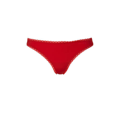Calvin Klein Underwear String Rood calvin klein kopen in de aanbieding