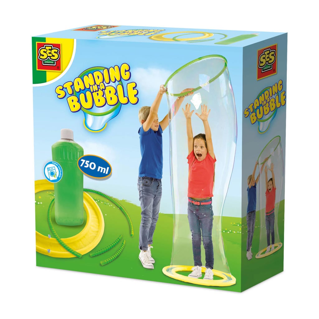 SES Outdoor Staan in een Mega bubble