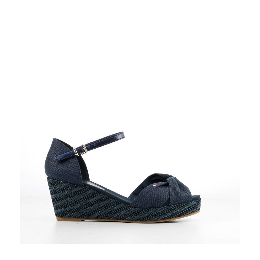 espadrille compensée tommy hilfiger
