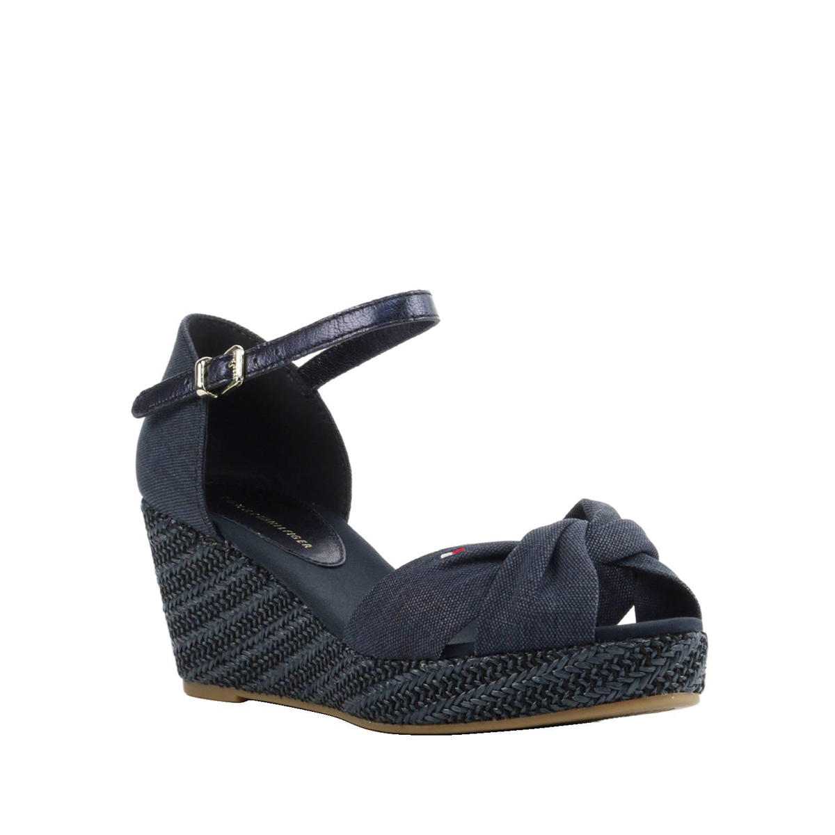 espadrille compensée tommy hilfiger