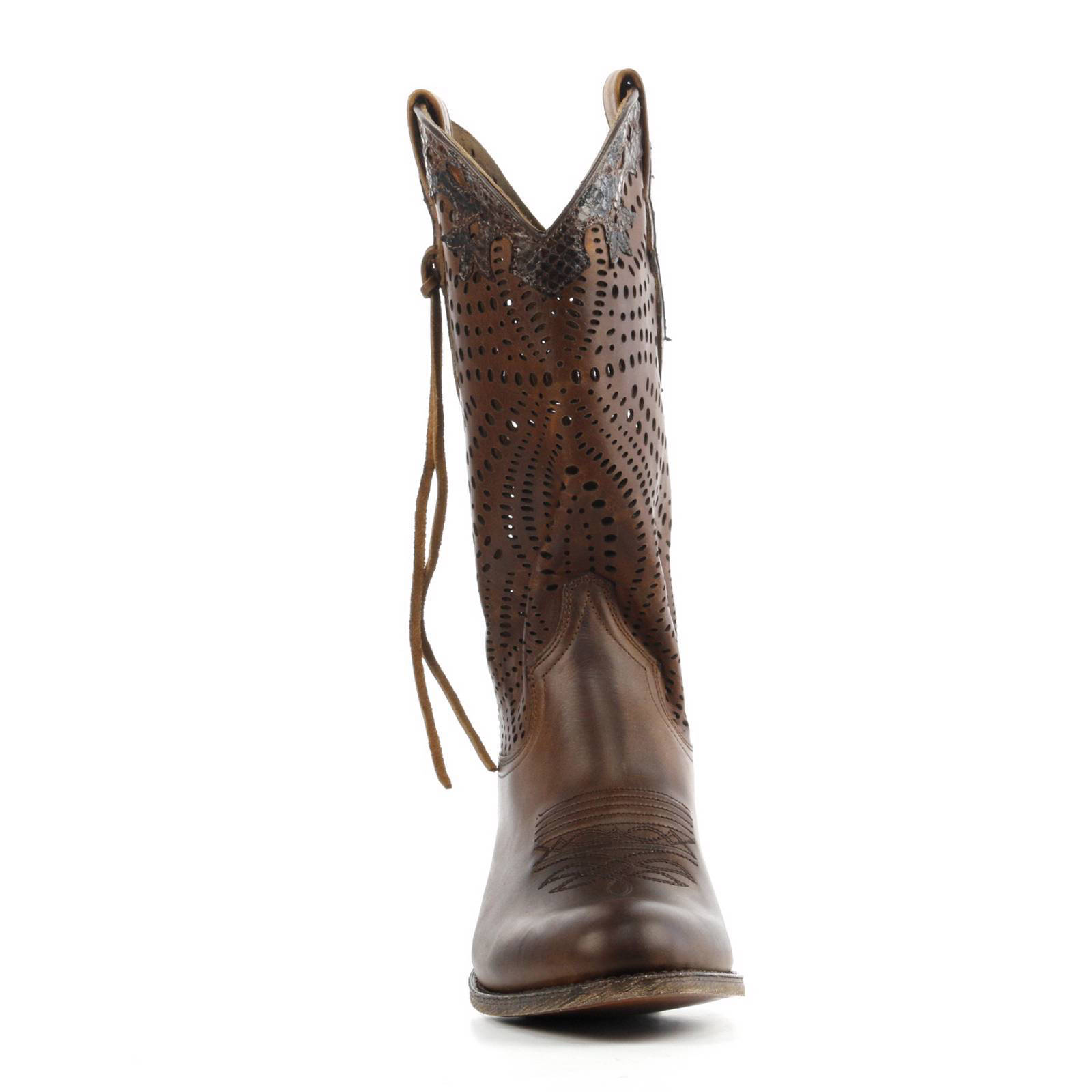 Sendra leren cowboy laarzen | wehkamp