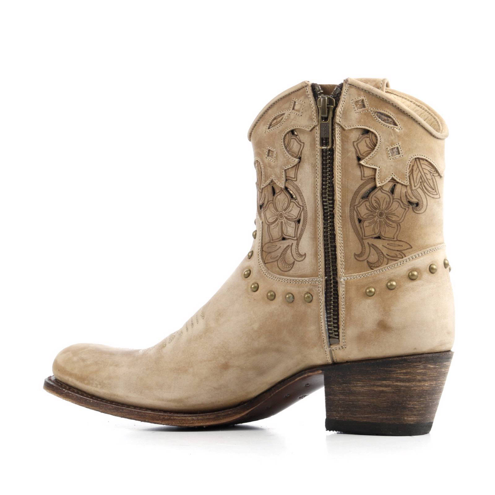 Sendra 15343 nubuck cowboy laarzen | wehkamp