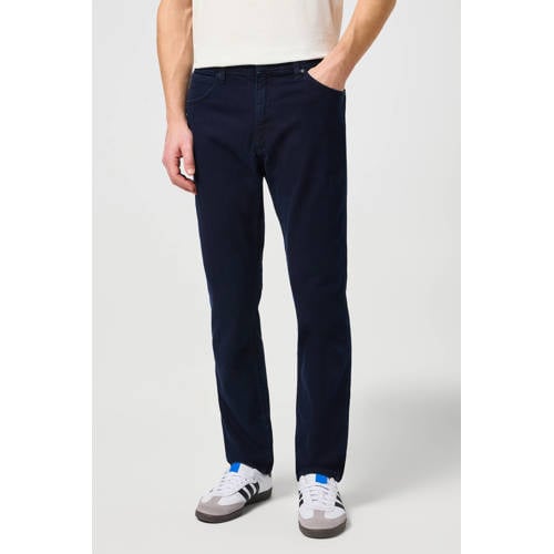 Wrangler Greensboro straight leg jeans black back afbeelding