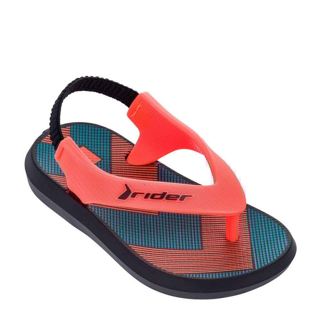 Rider R1 sandalen rood, Rood/zwart