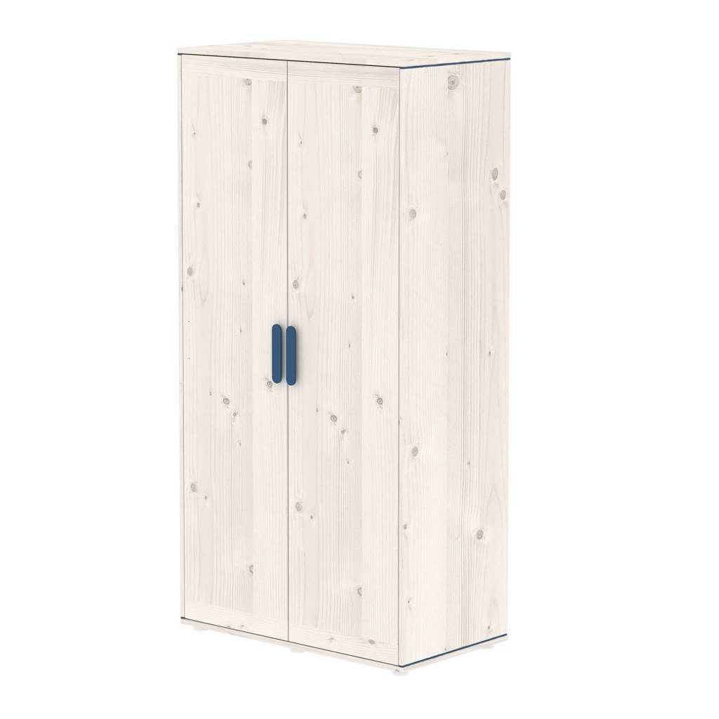 Flexa Kledingkast Harmony, Hout/ blauw