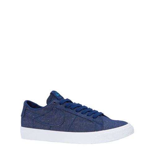 Nike Sb Zoom Blazer Low Sneakers Denimblauw nike kopen in de aanbieding