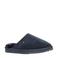 Warmbat Australia gevoerde suède pantoffels blauw