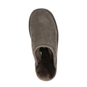 thumbnail: Warmbat Australia gevoerde suède pantoffels taupe